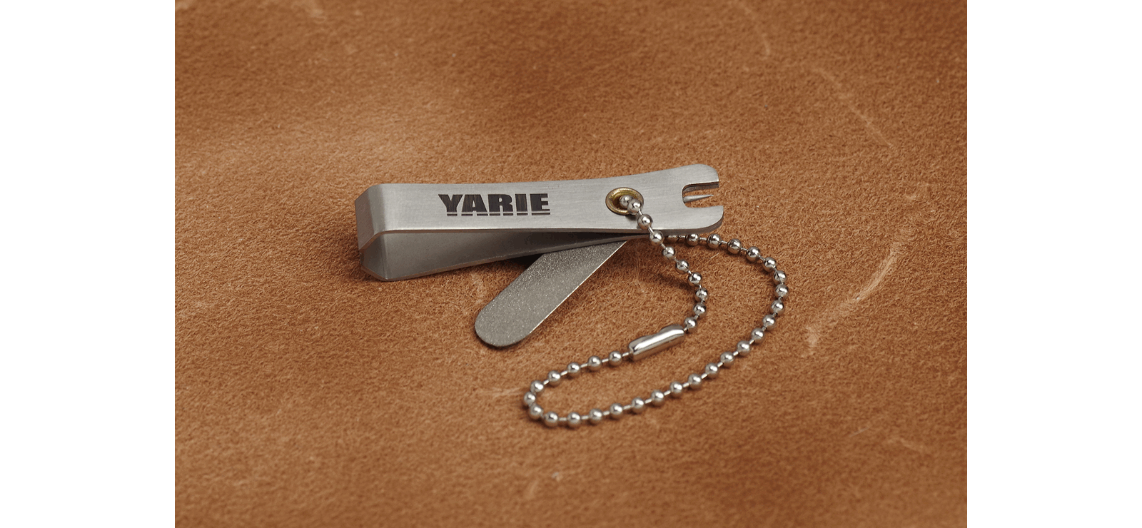 Line cutter with Sharpener
